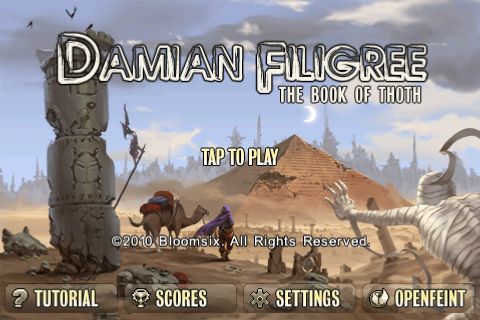 Damian Filigree: the Book of Thoth[+KONKURS]